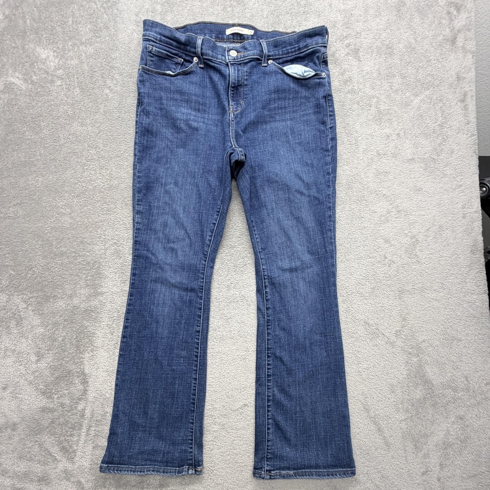 Levi's Jeans Womens 14 Blue Medium Wash Classic Bootcut